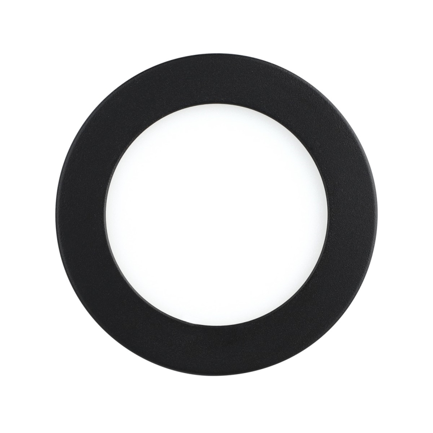 Eglo - Candeeiro de embutir LED/5,5W/230V 4000K preto Ø 11,7 cm