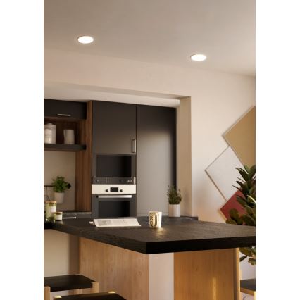 Eglo - Foco de encastrar de casa de banho LED LED/11,5W/230V diâmetro 15,5 cm IP65