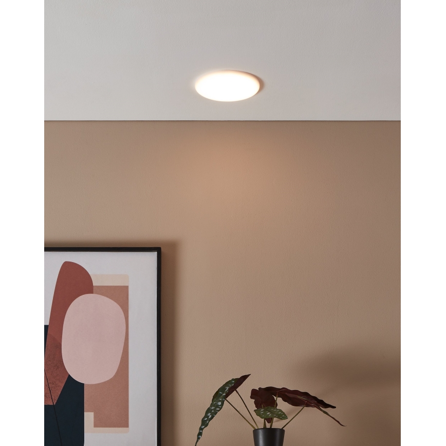 Eglo - Foco de encastrar de casa de banho LED LED/11,5W/230V diâmetro 15,5 cm IP65