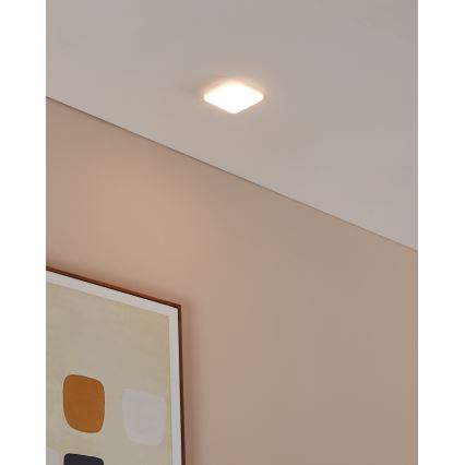 Eglo - Foco de encastrar de casa de banho LED LED/4,5W/230V 7,5x7,5 cm IP65