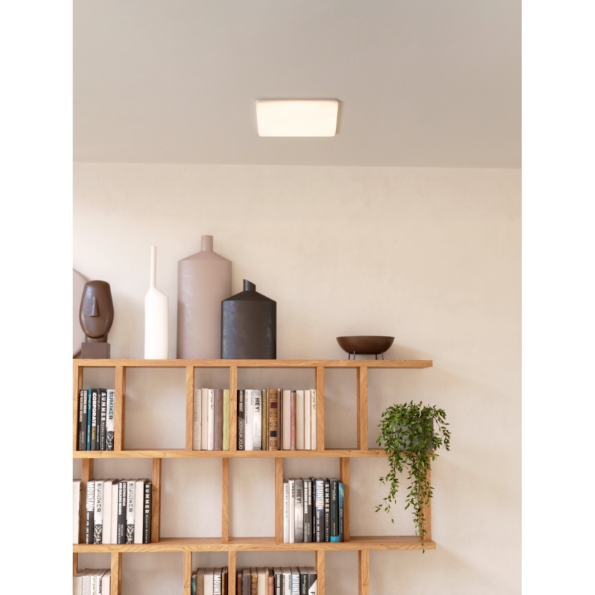 Eglo - Foco de encastrar de casa de banho LED LED/18W/230V 21,5x21,5 cm IP65