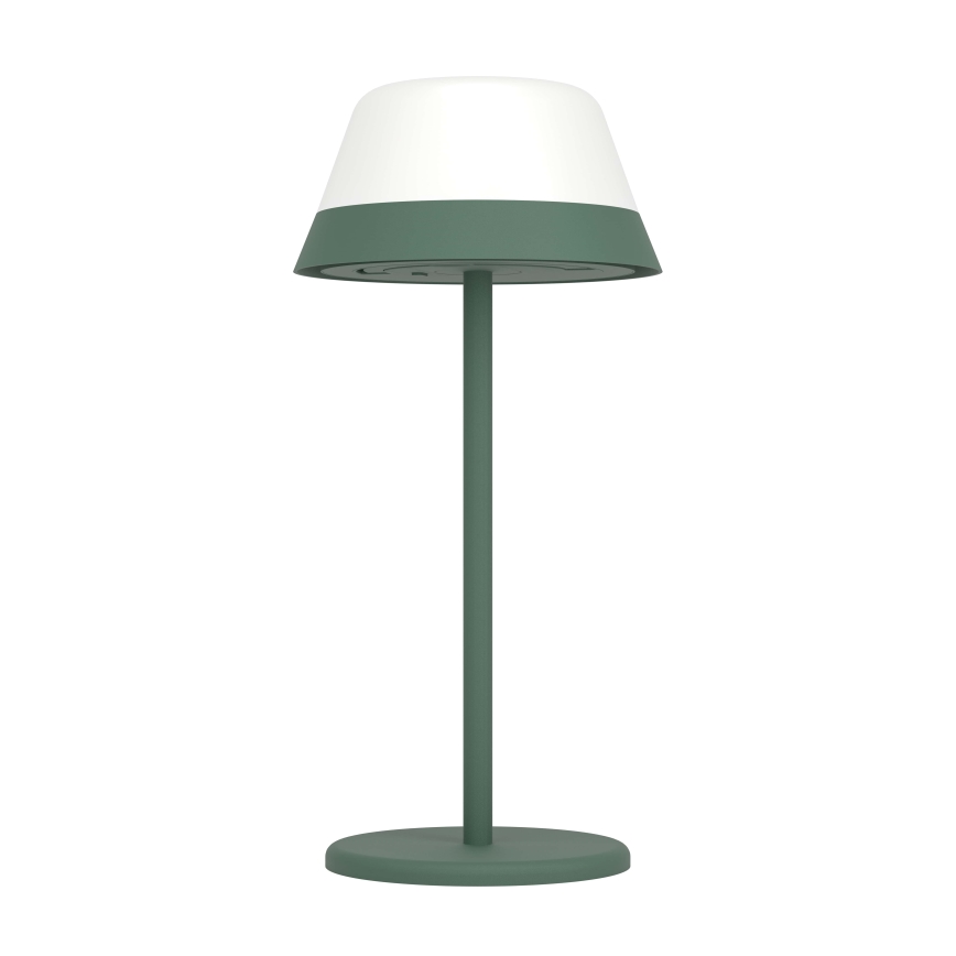 Eglo - Candeeiro de exterior LED RGBW tátil regulável 2em1 LED/1,5W/5V 2600 mAh IP54 verde