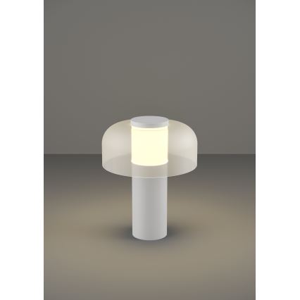 Eglo - Candeeiro de exterior tátil regulável LED/2,25W/5V 2400-4000K 5200 mAh IP44 branco