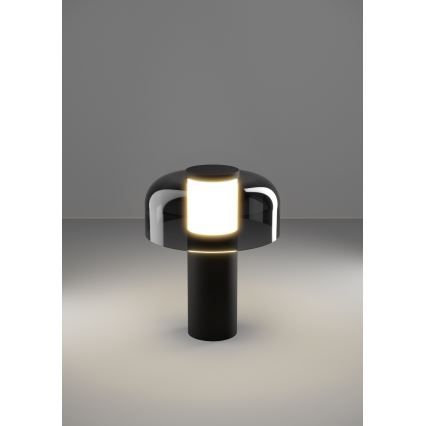 Eglo - Candeeiro de exterior LED tátil regulável LED/2,25W/5V 2400-4000K 5200 mAh IP44 preto