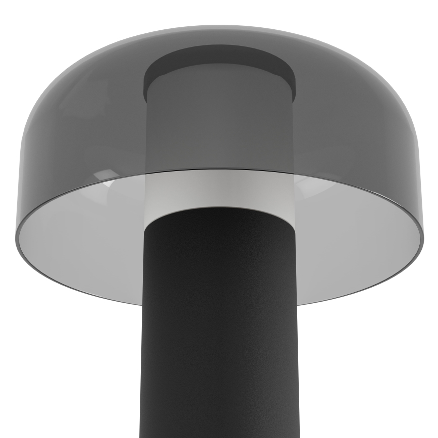 Eglo - Candeeiro de exterior LED tátil regulável LED/2,25W/5V 2400-4000K 5200 mAh IP44 preto