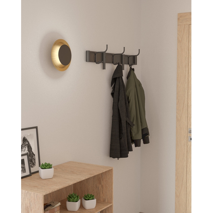 Eglo - Aplique de parede LED/11W/230V dourado/preto