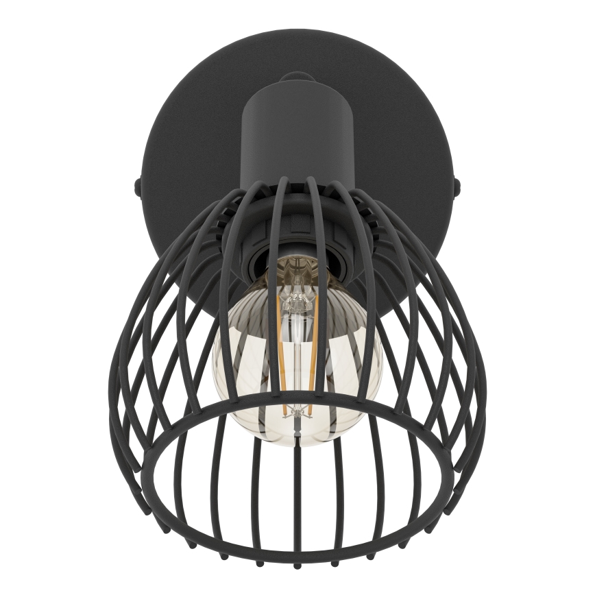 Eglo - Iluminação de parede 1xE14/40W/230V preto