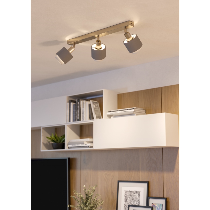 Eglo - Foco 3xE14/7,5W/230V