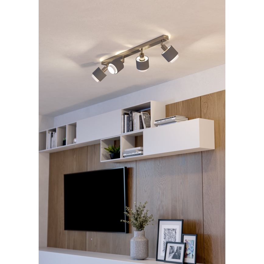 Eglo - Foco 4xE14/7,5W/230V