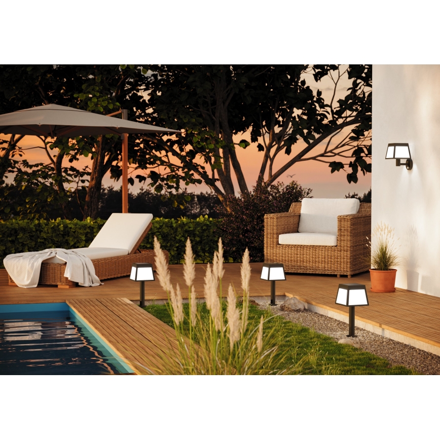 Eglo - Luminária solar LED com sensor LED/7,5W/3,7V 56cm 2200 mAh IP44