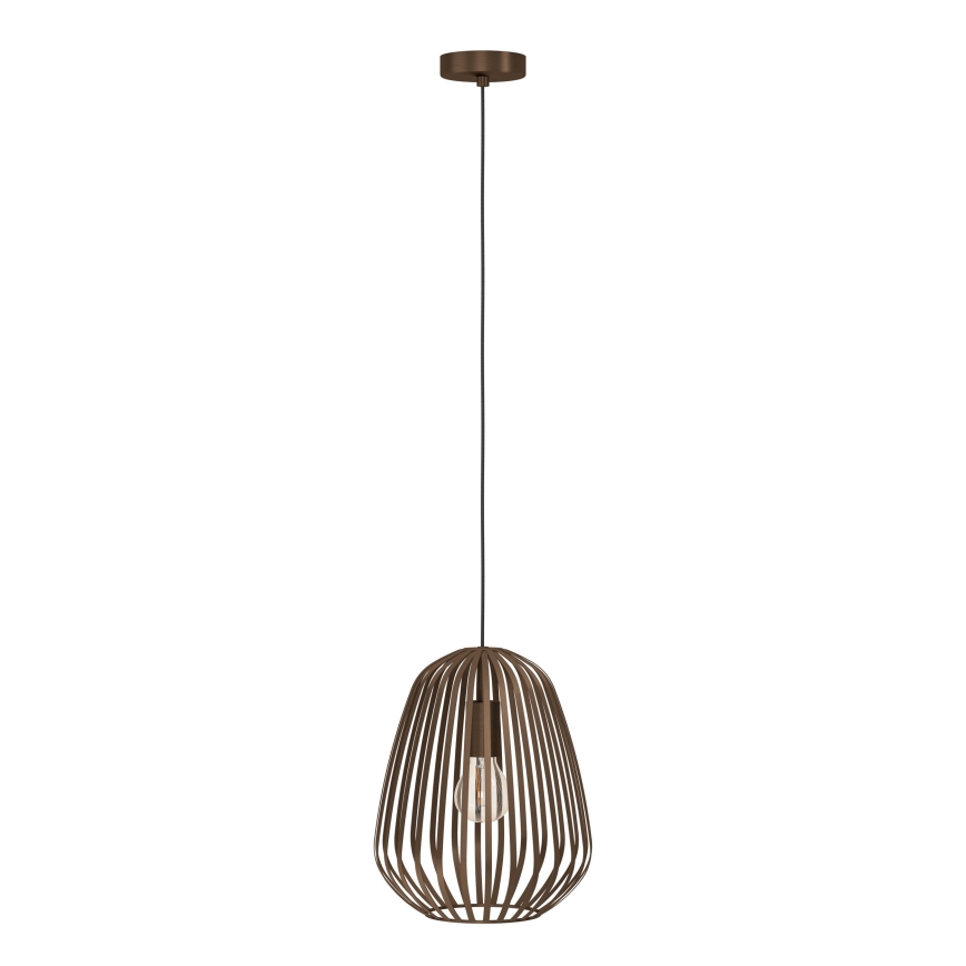 Eglo - Lustre suspenso com cabo, 1xE27/40W/230V, acabamento em bronze