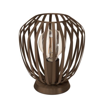 Eglo - Lâmpada de mesa 1xE27/40W/230V bronze