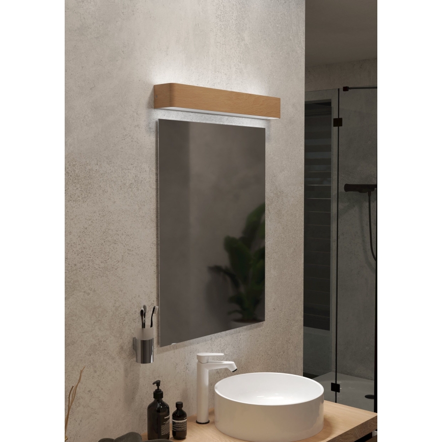 Eglo - Iluminação de parede de casa de banho LED LED/26,5W/230V 3000K IP44 bege