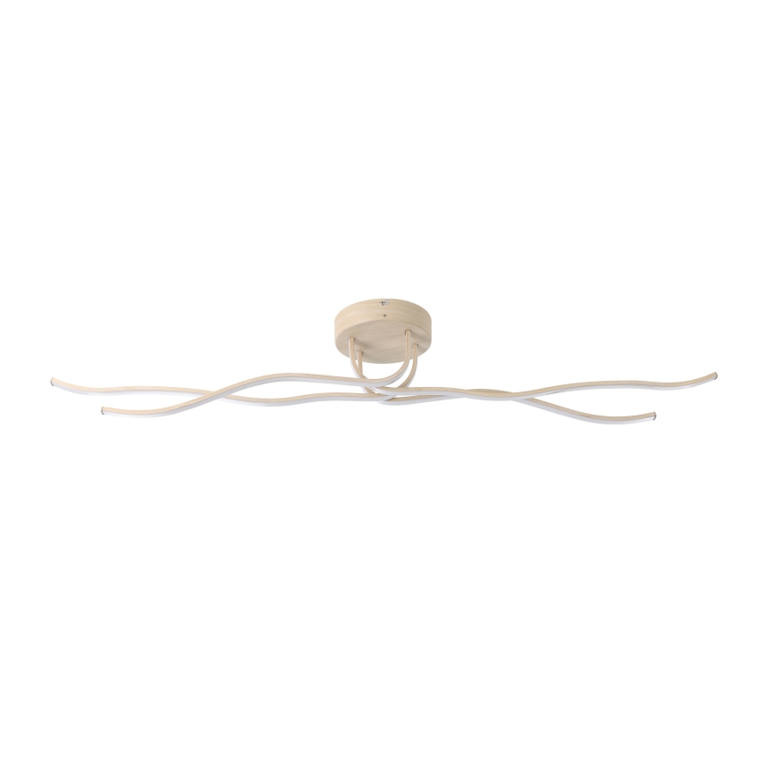Eglo - Candeeiro de tecto LED/37W/230V castanho