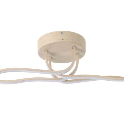 Eglo - Candeeiro de tecto LED/37W/230V castanho