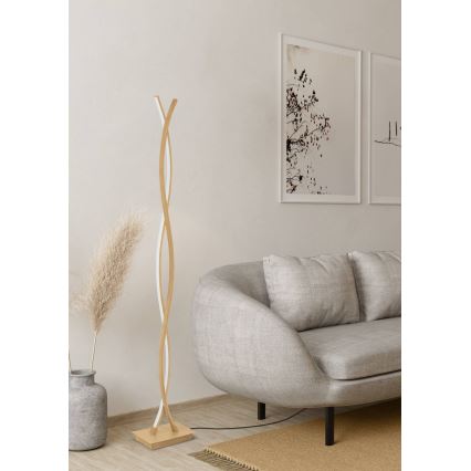 Eglo - Candeeiro de Pé LED/36W/230V dourado