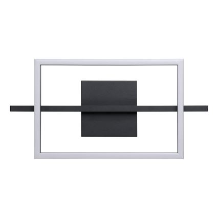 Eglo - Iluminação de teto LED RGBW com regulação LED/17W/230V 2700-6500K preto + comando