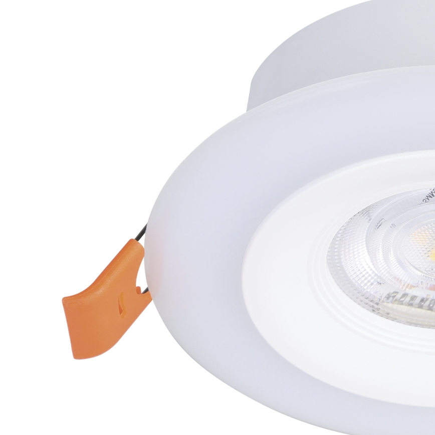 Eglo - CONJUNTO 3x Focos de encastrar LED RGBW para casa de banho com regulação 3xLED/3,8W/230V 2700-6500K IP44 + comando