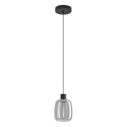Eglo - Candeeiro suspenso LED RGBW com regulação LED/3,7W/230V 2700-6500K preto ZigBee