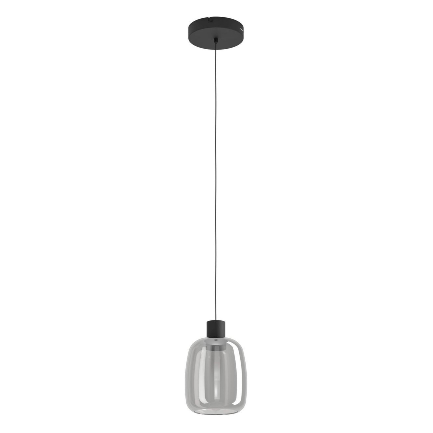 Eglo - Candeeiro suspenso LED RGBW com regulação LED/3,7W/230V 2700-6500K preto ZigBee