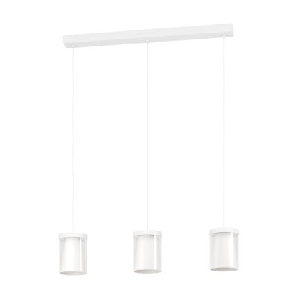 Eglo - Candeeiro suspenso LED RGBW com regulação 3xLED/3,7W/230V 2700-6500K branco ZigBee