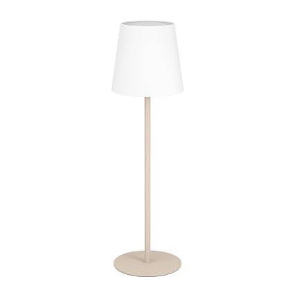 Eglo - Candeeiro de mesa 1xE14/40W/230V creme/branco