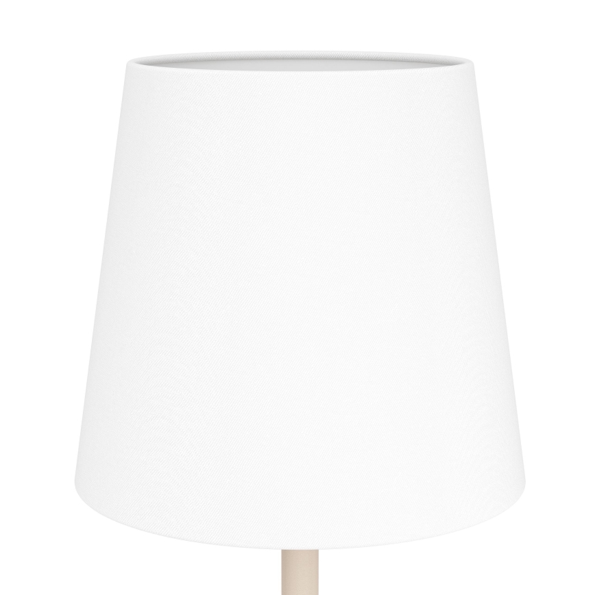 Eglo - Candeeiro de mesa 1xE14/40W/230V creme/branco