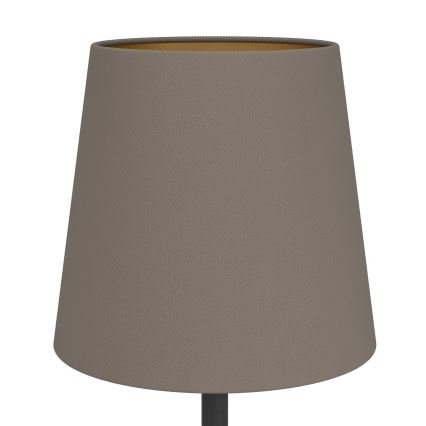 Eglo - Candeeiro de mesa 1xE14/40W/230V preto/castanho