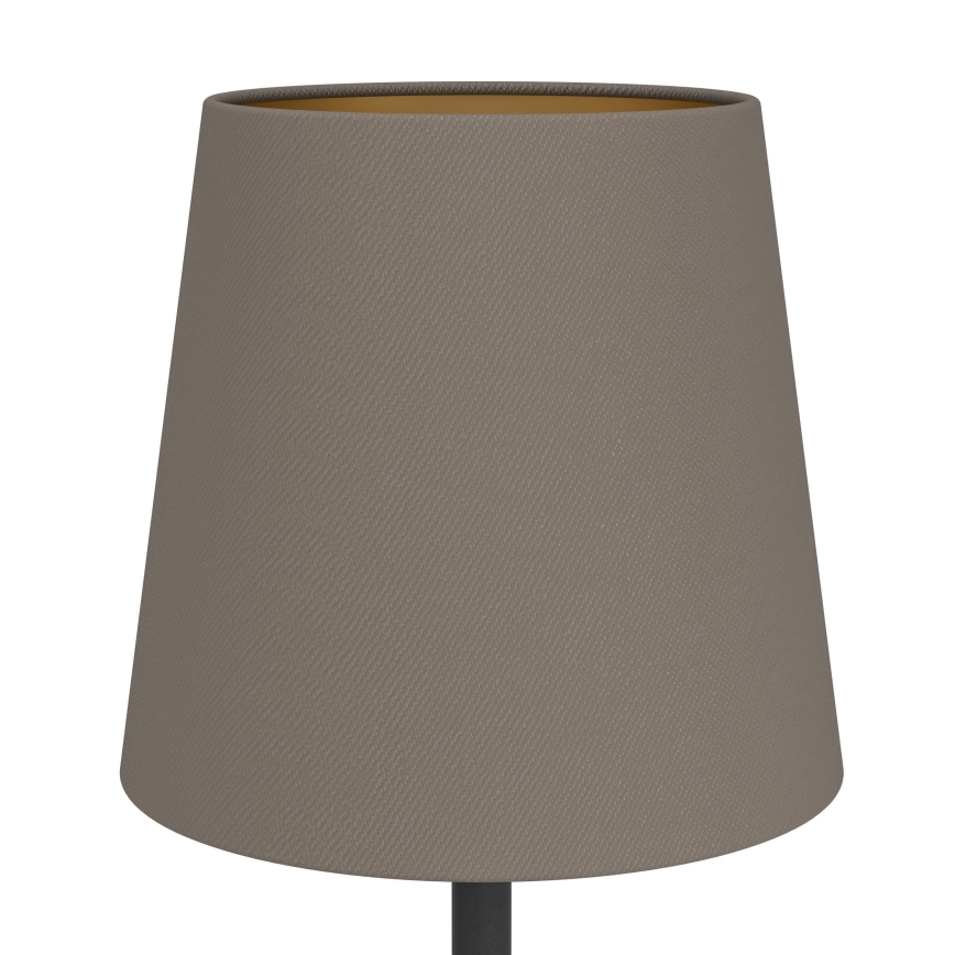 Eglo - Candeeiro de mesa 1xE14/40W/230V preto/castanho