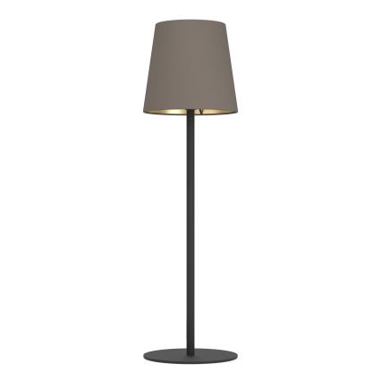 Eglo - Candeeiro de mesa 1xE14/40W/230V preto/castanho