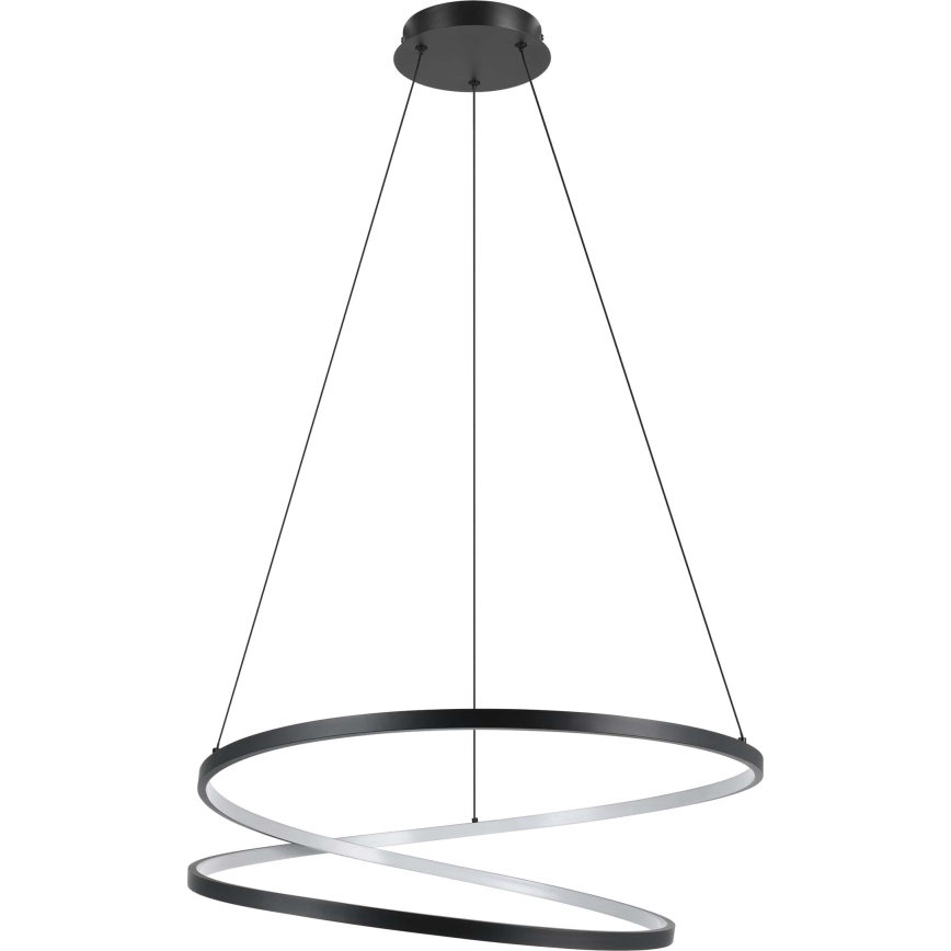 Eglo - Candeeiro suspenso LED LED/42W/230V 3000K preto
