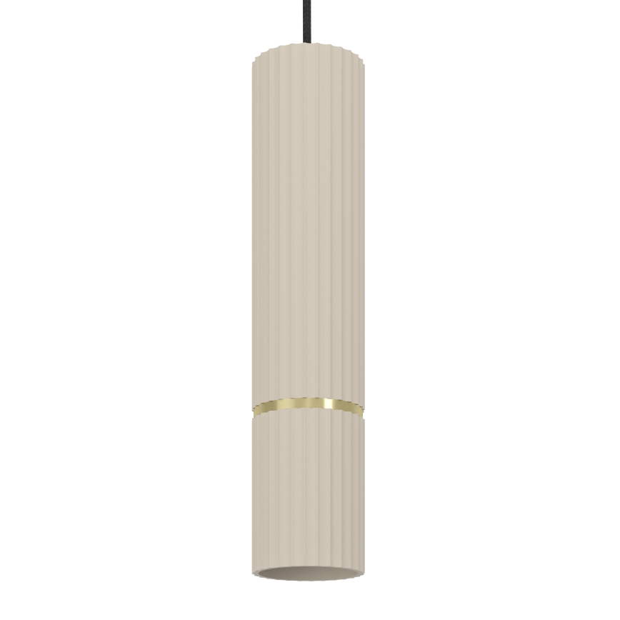 Eglo - Candeeiro suspenso LED 1xGU10/5W/230V 3000K bege