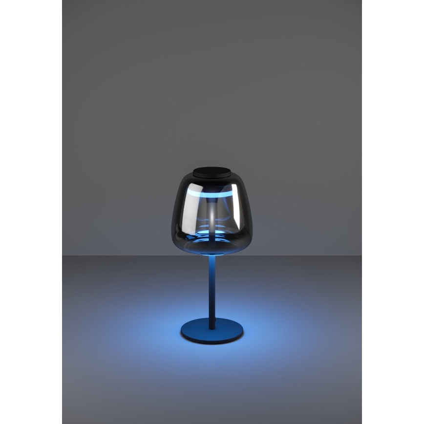 Eglo - Lâmpada de Mesa LED RGBW Dimerizável LED/7,7W/230V 2700-6500K fumê