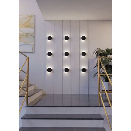 Eglo - Iluminação de parede LED LED/4W/230V 3000K preto