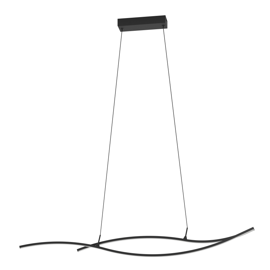 Eglo - Candeeiro suspenso LED LED/20W/230V 4000K preto