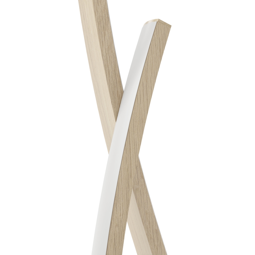 Eglo - Candeeiro de chão LED LED/20W/230V 4000K bege