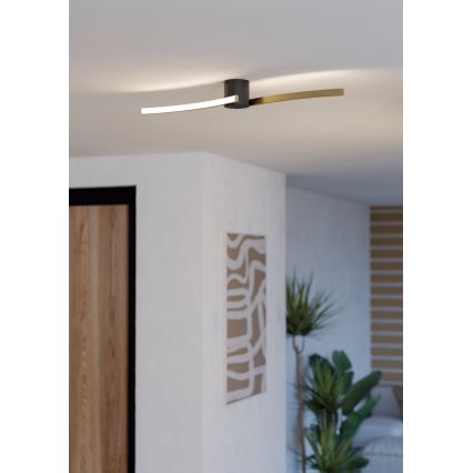 Eglo - Iluminação de teto LED LED/12W/230V 4000K dourado