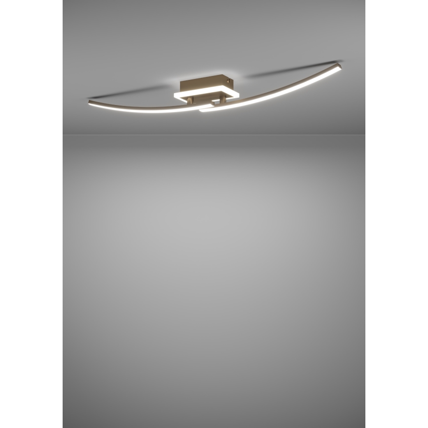 Eglo - Iluminação de teto LED LED/12W/230V 4000K cobre