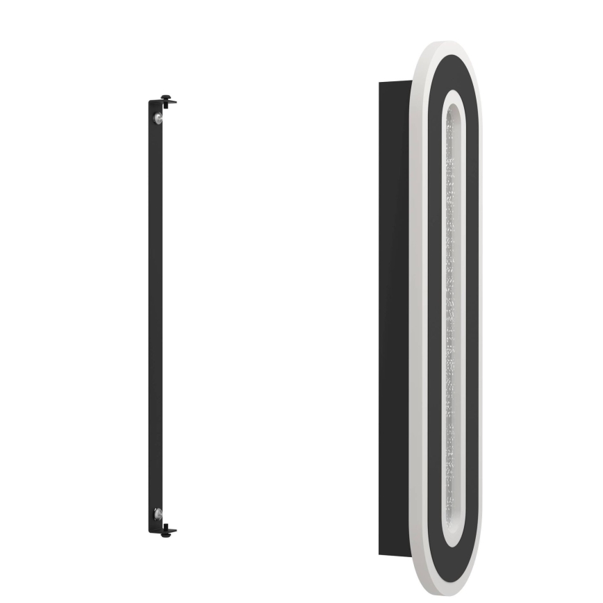 Eglo - Iluminação de parede LED LED/12W/230V 4000K preto