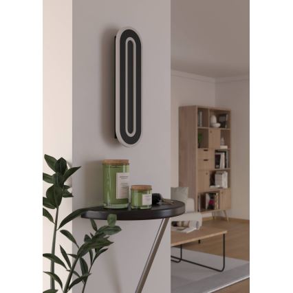 Eglo - Iluminação de parede LED LED/12W/230V 4000K preto