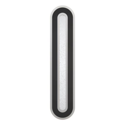 Eglo - Iluminação de teto LED com regulação LED/20W/230V 2700-6500K preto + comando