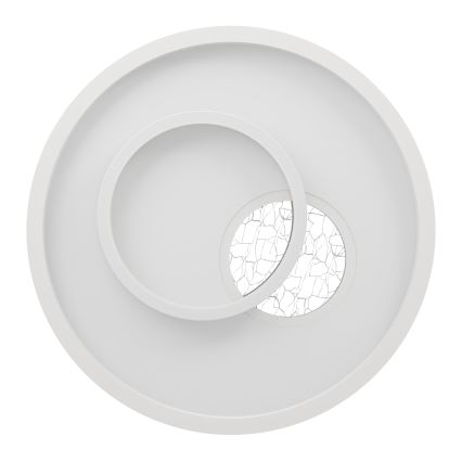 Eglo - Plafon LED, LED/14W/230V + LED/8,5W, Ø 38 cm, branco