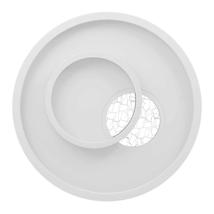 Eglo - Plafon LED, LED/14W/230V + LED/8,5W, Ø 38 cm, branco