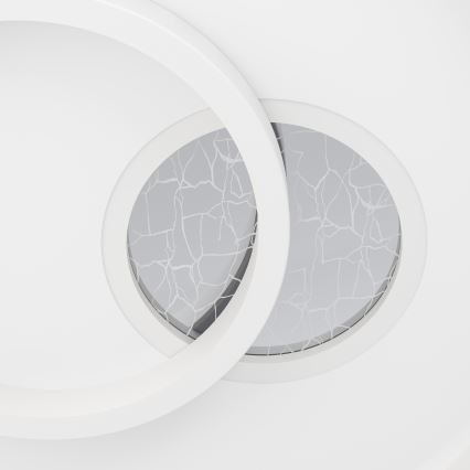 Eglo - Plafon LED, LED/14W/230V + LED/8,5W, Ø 38 cm, branco