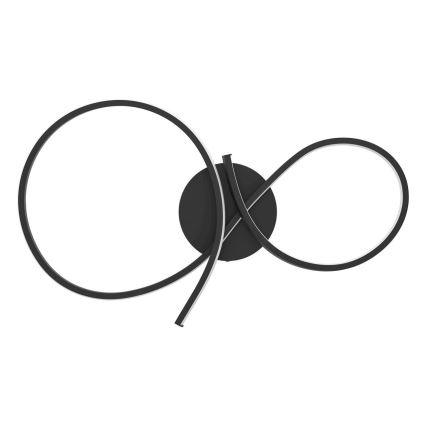 Eglo - Iluminação de teto LED LED/21W/230V 3000K preto