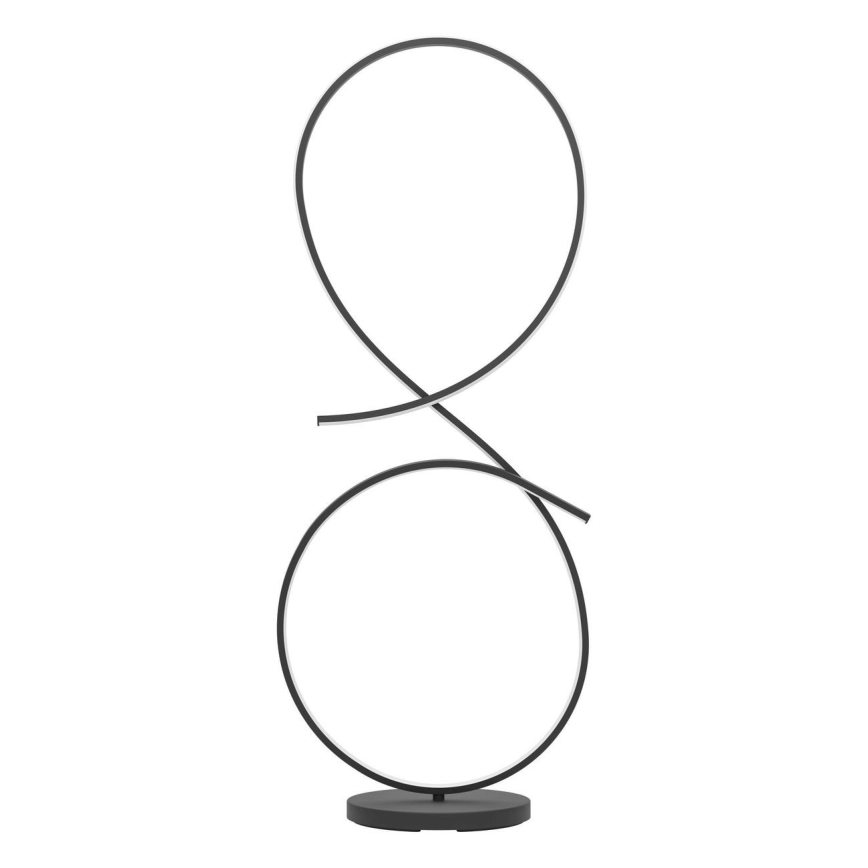 Eglo - Candeeiro de chão LED LED/20W/230V 3000K preto