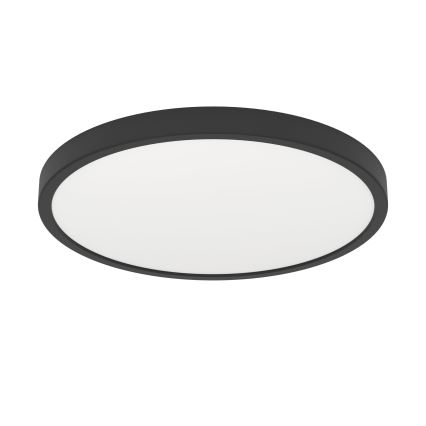 Eglo - Luminária de teto LED/17W/230V 2700/4000/6500K Ø 38,9 cm preta