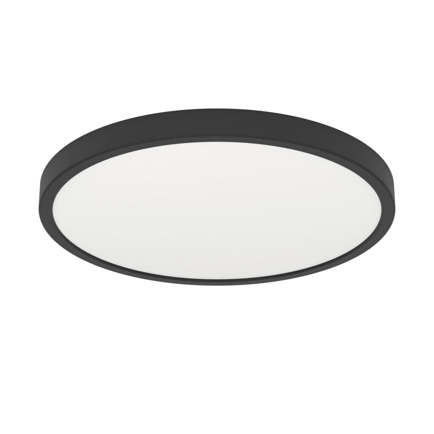 Eglo - Luminária de teto LED/17W/230V 2700/4000/6500K Ø 38,9 cm preta