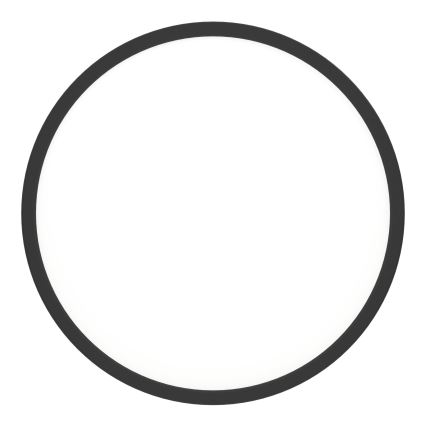 Eglo - Luminária de teto LED/17W/230V 2700/4000/6500K Ø 38,9 cm preta