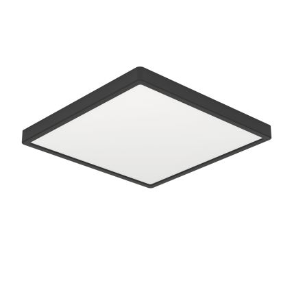 Eglo - Luminária de Teto LED/17,5W/230V 2700/4000/6500K 39x39 cm preta